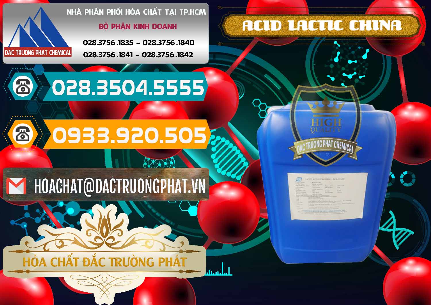 Nơi chuyên bán ( cung cấp ) Acid Lactic – Axit Lactic Trung Quốc China - 0374 - Nhà nhập khẩu ( phân phối ) hóa chất tại TP.HCM - congtyhoachat.vn