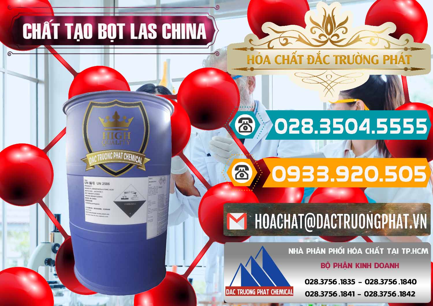 Cung ứng - bán Chất tạo bọt Las Trung Quốc China - 0451 - Nơi phân phối & kinh doanh hóa chất tại TP.HCM - congtyhoachat.vn