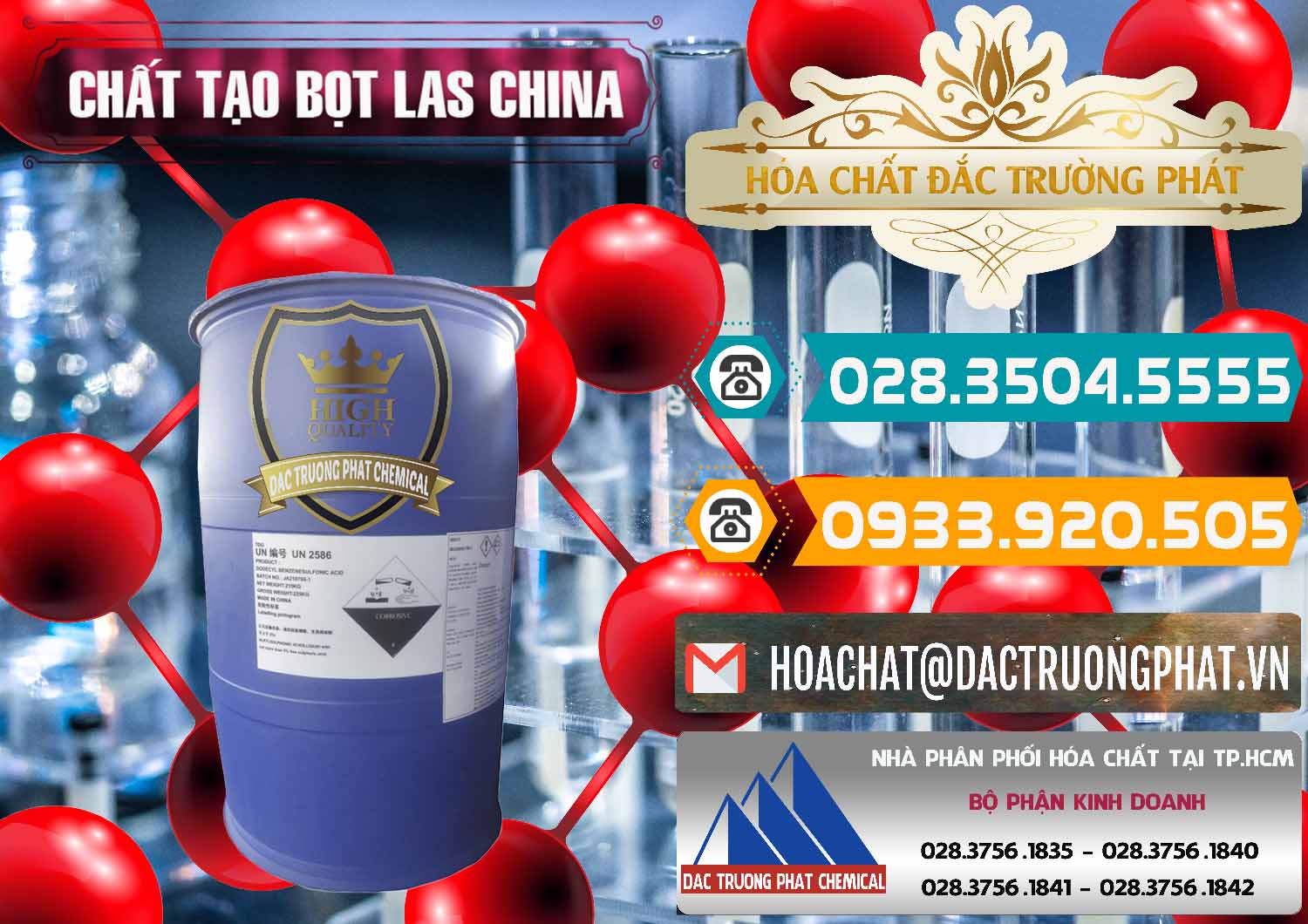 Công ty cung ứng _ bán Chất tạo bọt Las Trung Quốc China - 0451 - Đơn vị chuyên phân phối - bán hóa chất tại TP.HCM - congtyhoachat.vn
