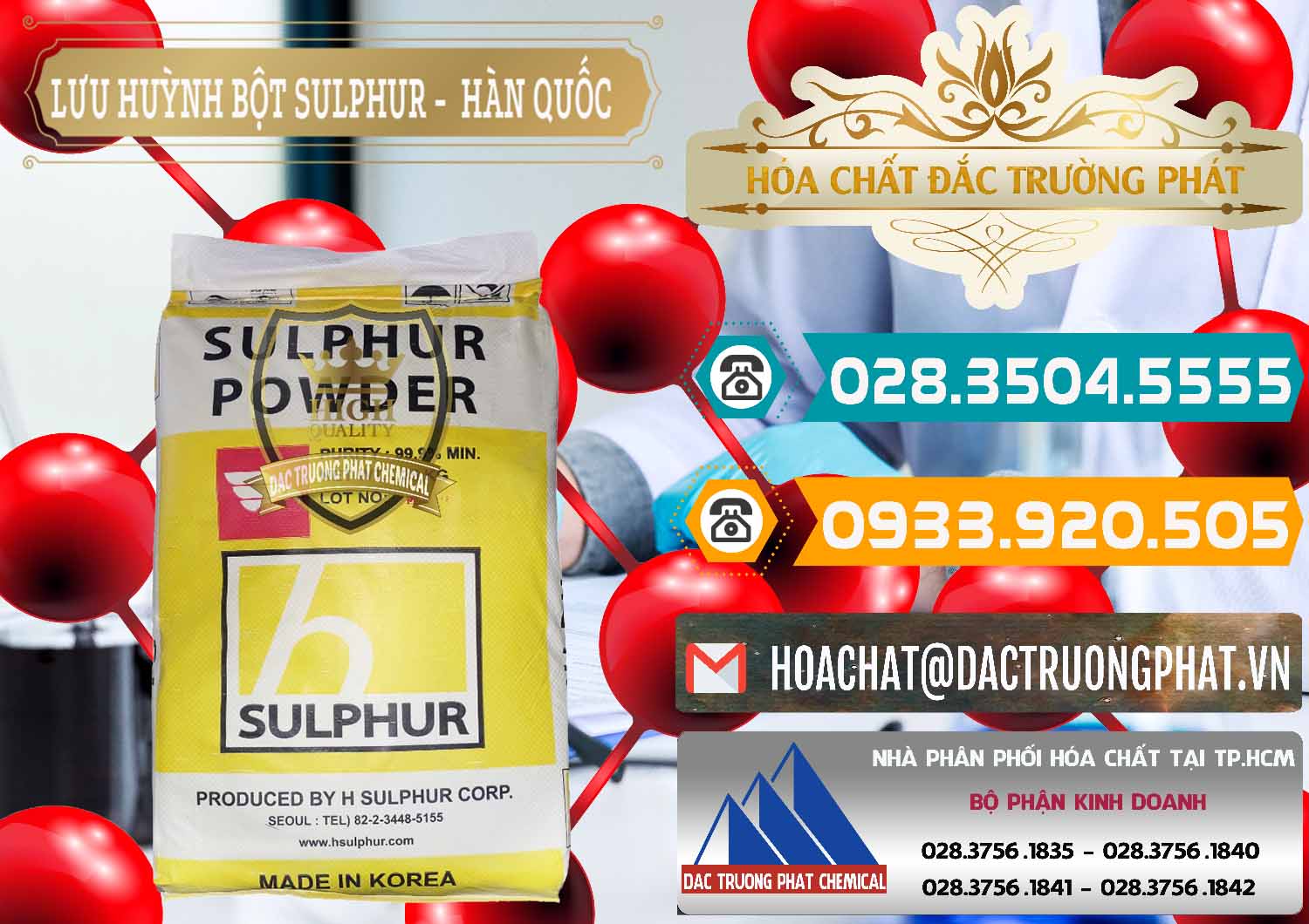 Nơi chuyên cung cấp và bán Lưu huỳnh Bột - Sulfur Powder ( H Sulfur ) Hàn Quốc Korea - 0199 - Cty chuyên phân phối ( kinh doanh ) hóa chất tại TP.HCM - congtyhoachat.vn