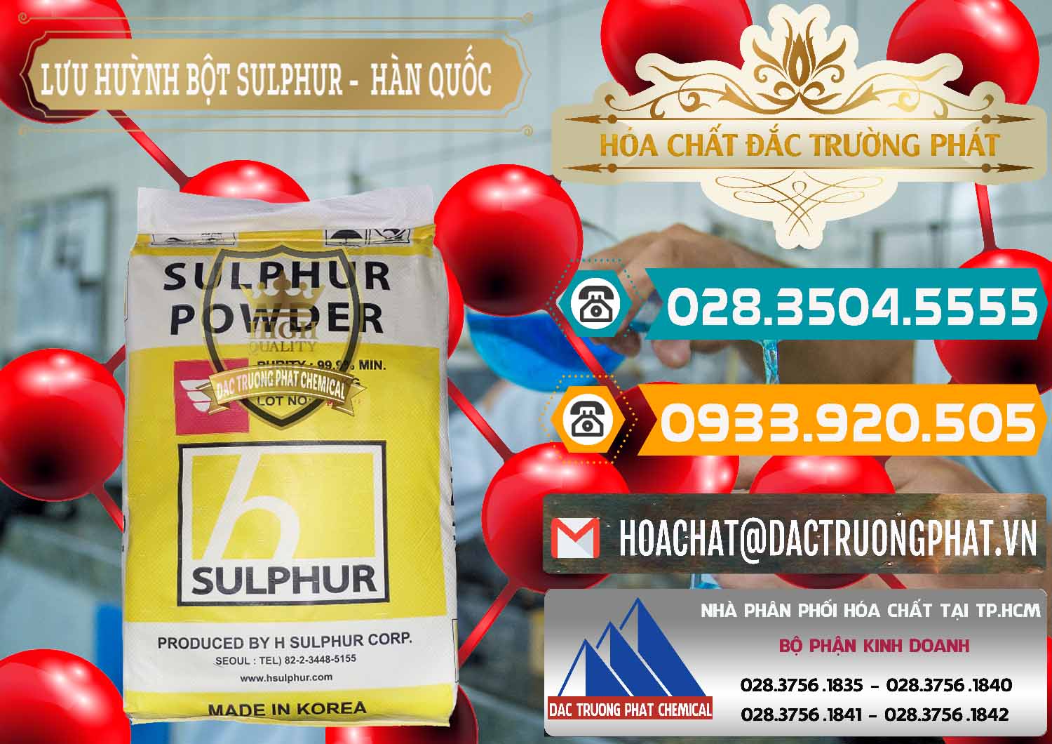 Chuyên phân phối _ bán Lưu huỳnh Bột - Sulfur Powder ( H Sulfur ) Hàn Quốc Korea - 0199 - Cty chuyên kinh doanh ( cung cấp ) hóa chất tại TP.HCM - congtyhoachat.vn