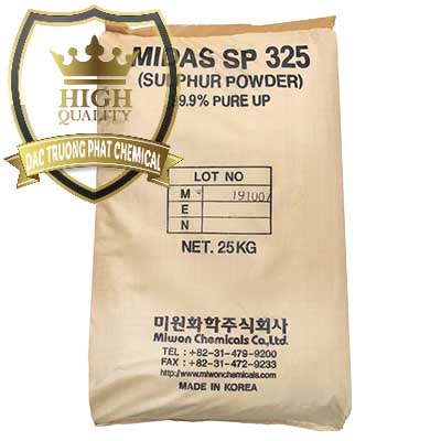 Cty bán - phân phối Lưu huỳnh Bột - Sulfur Powder Midas SP 325 Hàn Quốc Korea - 0198 - Nhà nhập khẩu ( phân phối ) hóa chất tại TP.HCM - congtyhoachat.vn