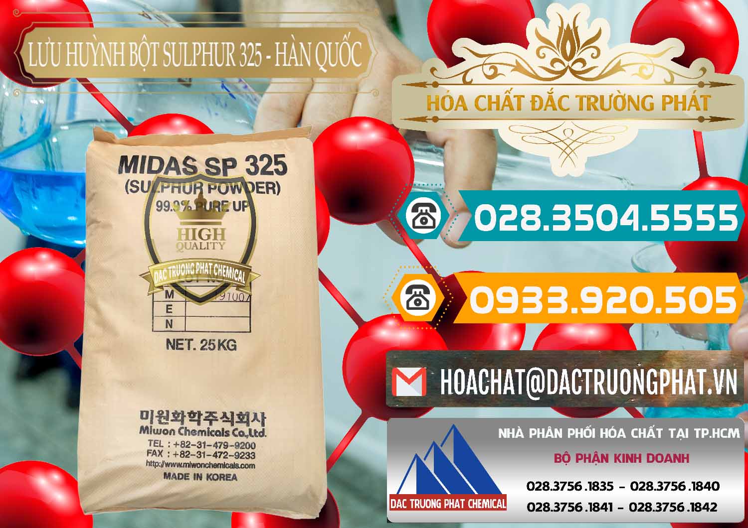 Công ty bán ( cung ứng ) Lưu huỳnh Bột - Sulfur Powder Midas SP 325 Hàn Quốc Korea - 0198 - Đơn vị kinh doanh _ cung cấp hóa chất tại TP.HCM - congtyhoachat.vn