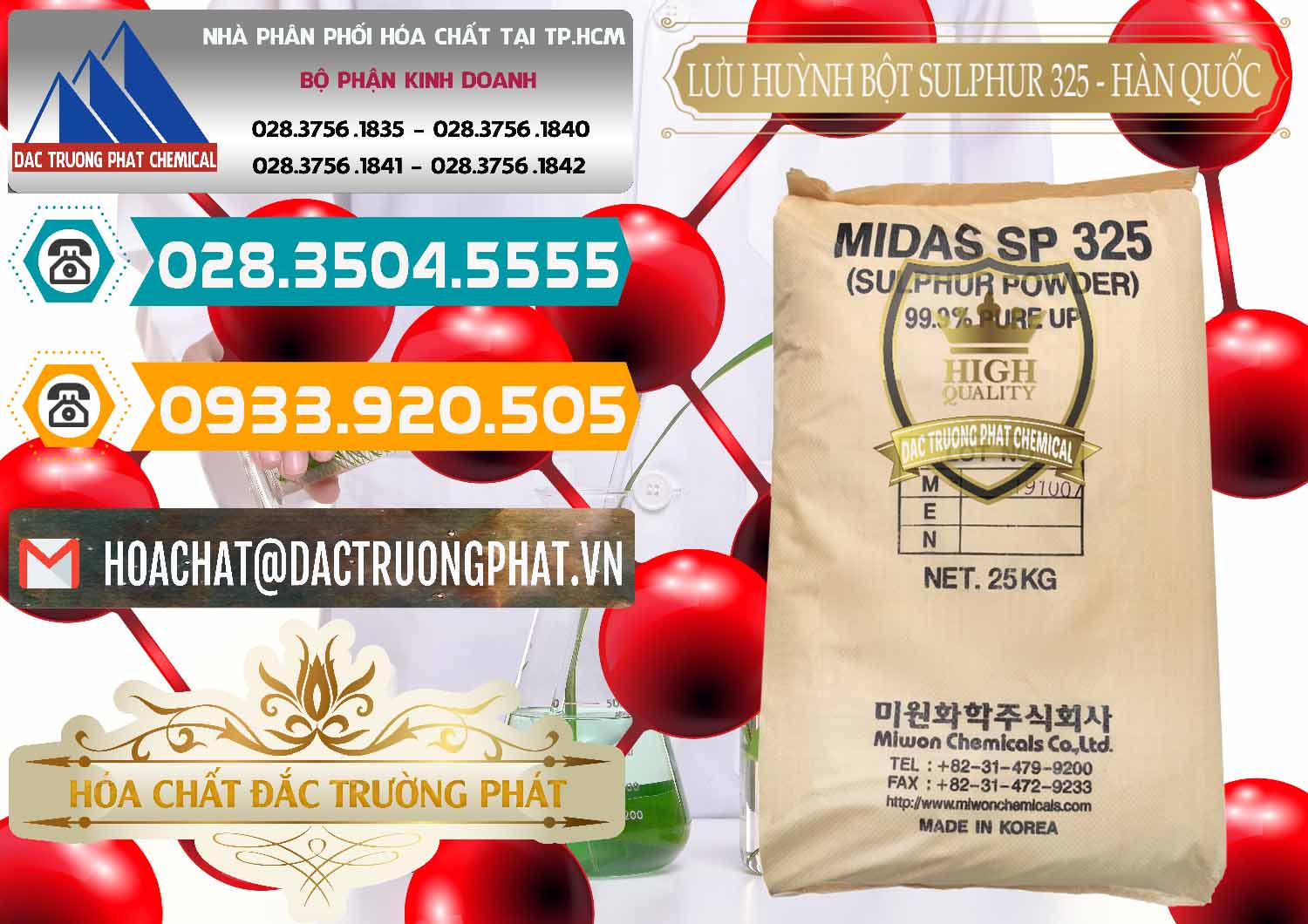 Công ty bán - phân phối Lưu huỳnh Bột - Sulfur Powder Midas SP 325 Hàn Quốc Korea - 0198 - Cty chuyên cung cấp _ bán hóa chất tại TP.HCM - congtyhoachat.vn