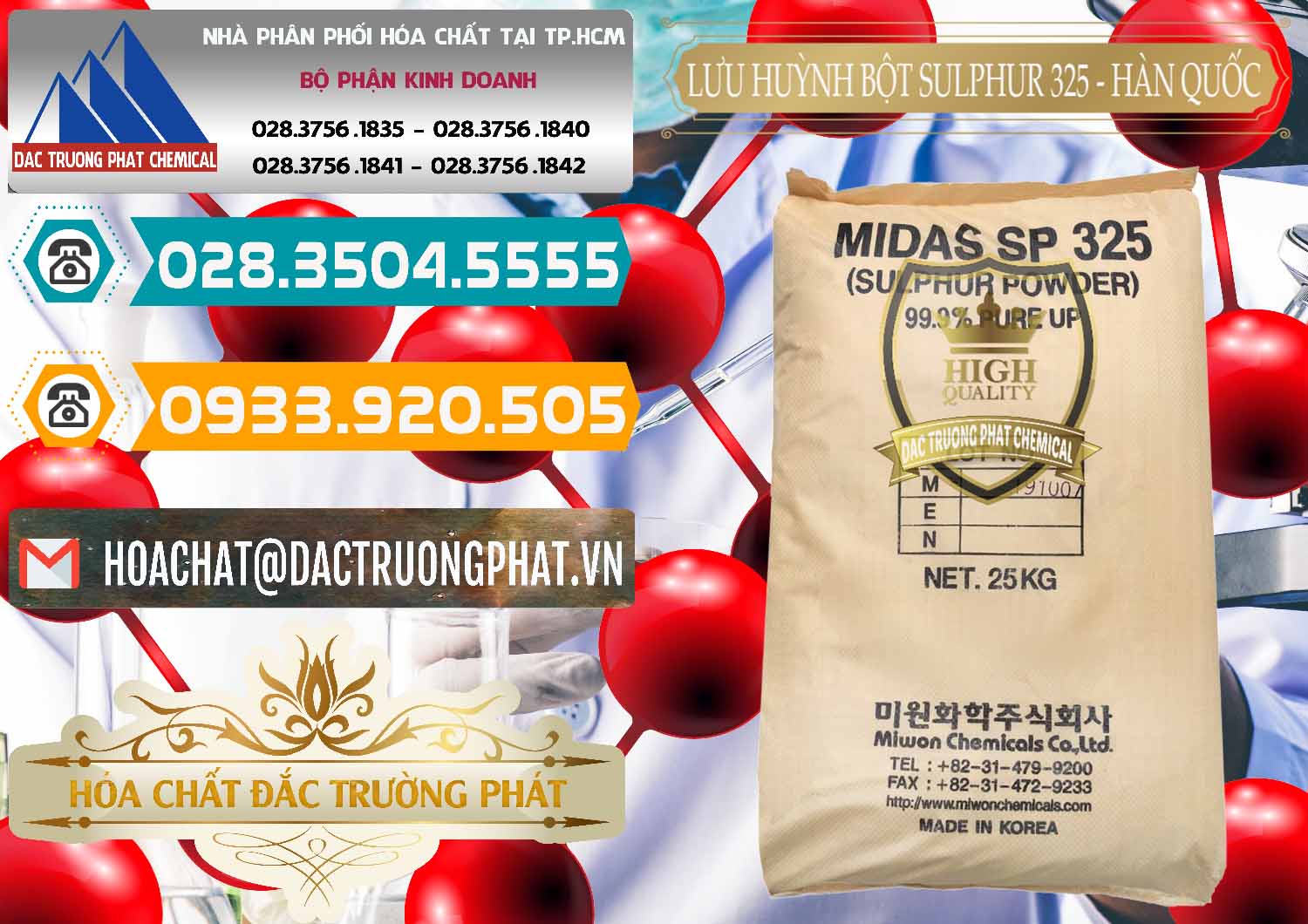 Bán & cung ứng Lưu huỳnh Bột - Sulfur Powder Midas SP 325 Hàn Quốc Korea - 0198 - Cty cung ứng và phân phối hóa chất tại TP.HCM - congtyhoachat.vn