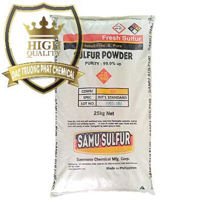 Nơi chuyên cung ứng _ bán Lưu huỳnh Bột - Sulfur Powder Samu Philippines - 0201 - Cty bán & cung cấp hóa chất tại TP.HCM - congtyhoachat.vn