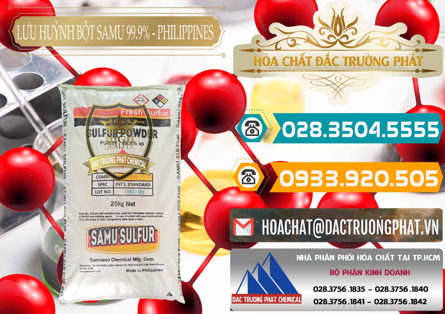Nơi bán & phân phối Lưu huỳnh Bột - Sulfur Powder Samu Philippines - 0201 - Công ty chuyên cung cấp _ kinh doanh hóa chất tại TP.HCM - congtyhoachat.vn