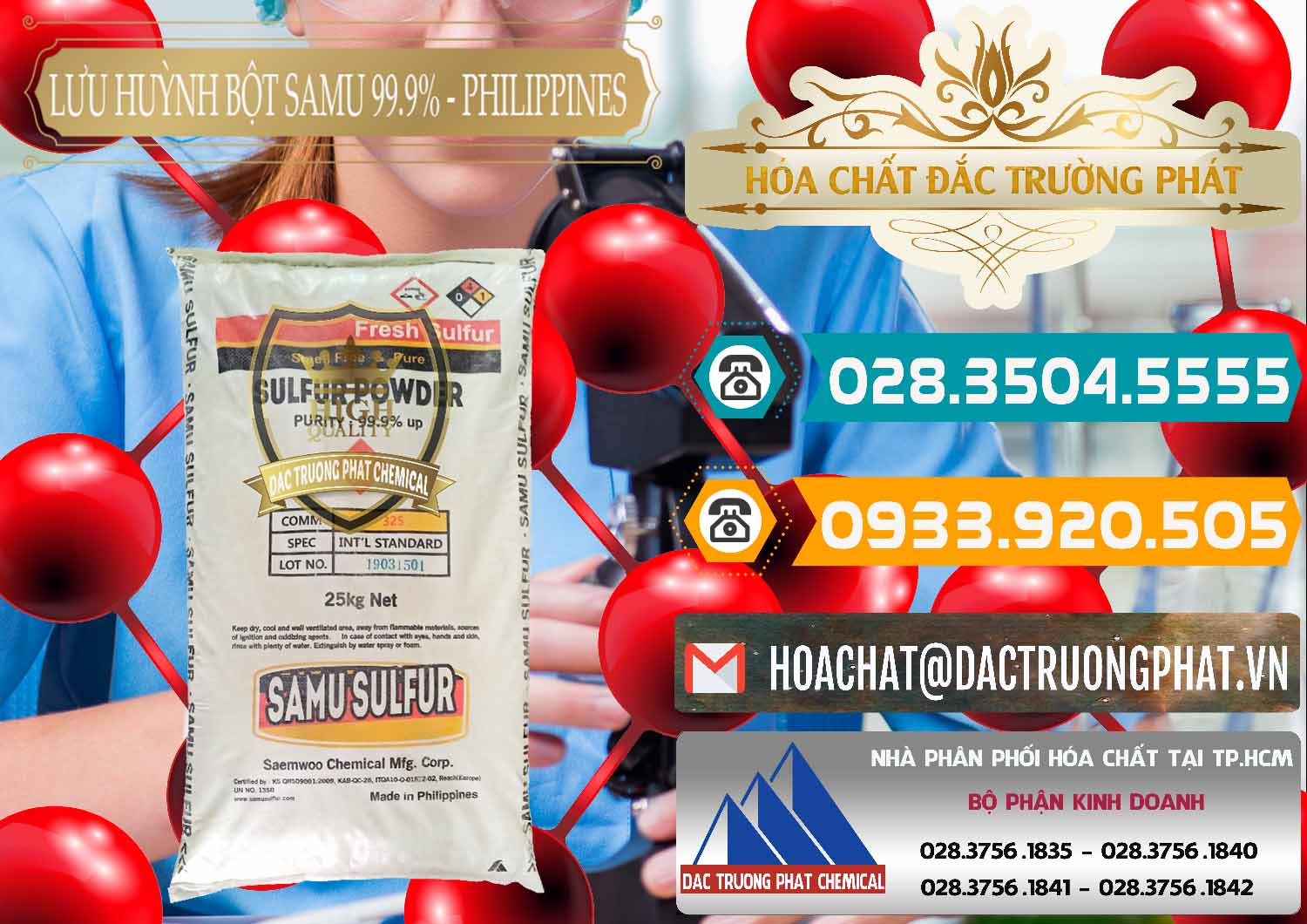 Công ty nhập khẩu và bán Lưu huỳnh Bột - Sulfur Powder Samu Philippines - 0201 - Công ty chuyên cung cấp và kinh doanh hóa chất tại TP.HCM - congtyhoachat.vn