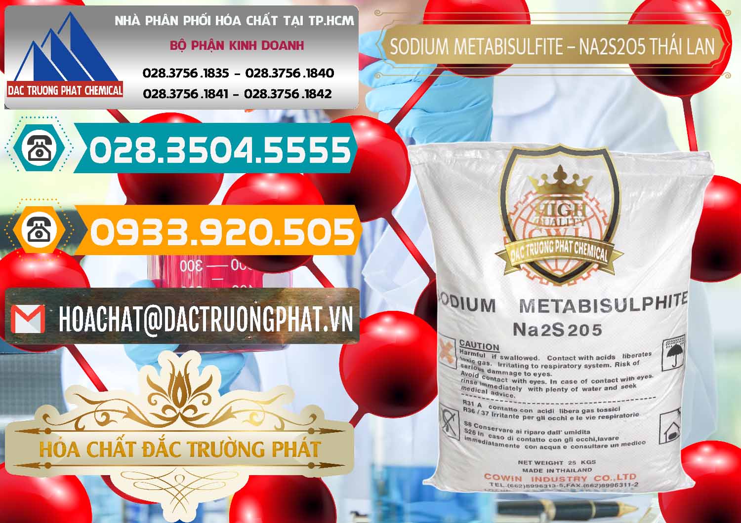Công ty chuyên cung ứng - bán Sodium Metabisulfite - NA2S2O5 Thái Lan Cowin - 0145 - Công ty chuyên phân phối ( nhập khẩu ) hóa chất tại TP.HCM - congtyhoachat.vn