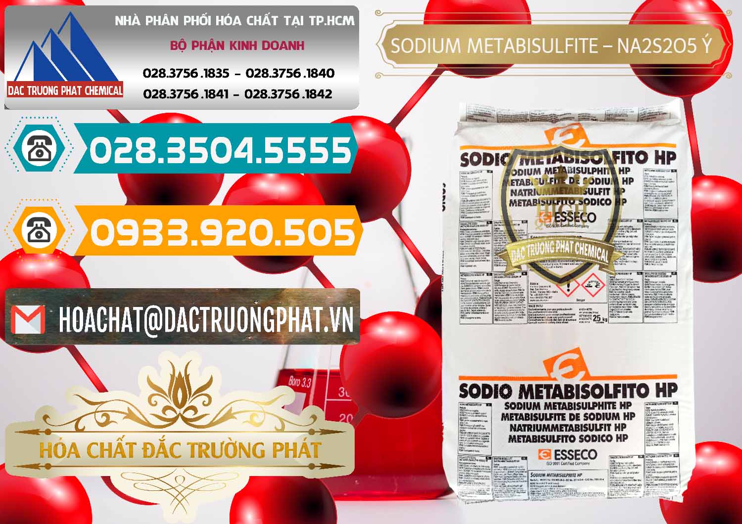 Công ty cung ứng & bán Sodium Metabisulfite - NA2S2O5 Food Grade Esseco Ý Italy - 0146 - Đơn vị chuyên nhập khẩu ( cung cấp ) hóa chất tại TP.HCM - congtyhoachat.vn