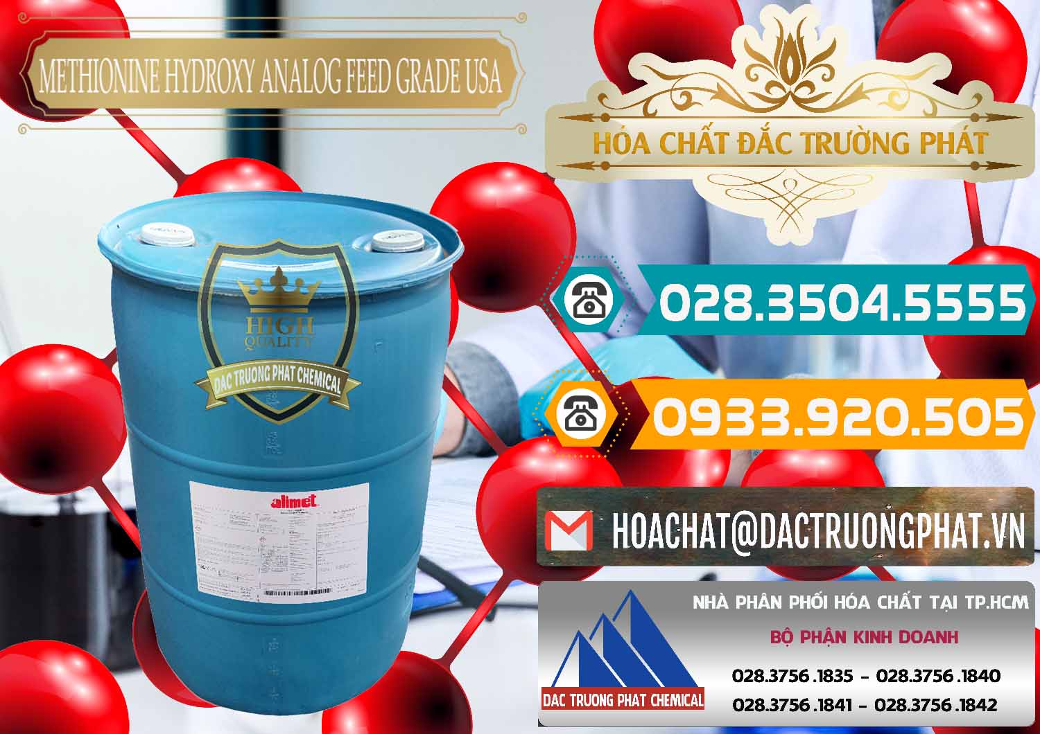 Công ty chuyên bán - cung ứng Methionine Nước - Dạng Lỏng Novus Alimet Mỹ USA - 0316 - Cung cấp & bán hóa chất tại TP.HCM - congtyhoachat.vn