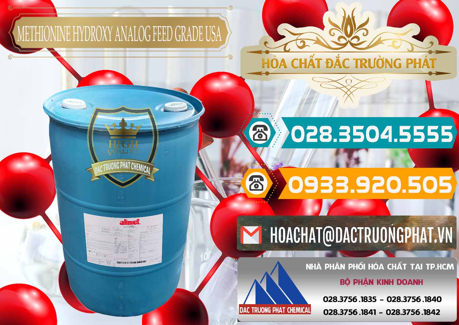 Chuyên cung cấp _ bán Methionine Nước - Dạng Lỏng Novus Alimet Mỹ USA - 0316 - Kinh doanh và cung cấp hóa chất tại TP.HCM - congtyhoachat.vn
