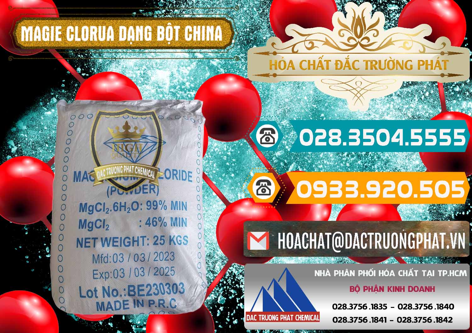 Chuyên bán và cung ứng Magie Clorua – MGCL2 96% Dạng Bột Logo Kim Cương Trung Quốc China - 0387 - Công ty cung cấp - bán hóa chất tại TP.HCM - congtyhoachat.vn