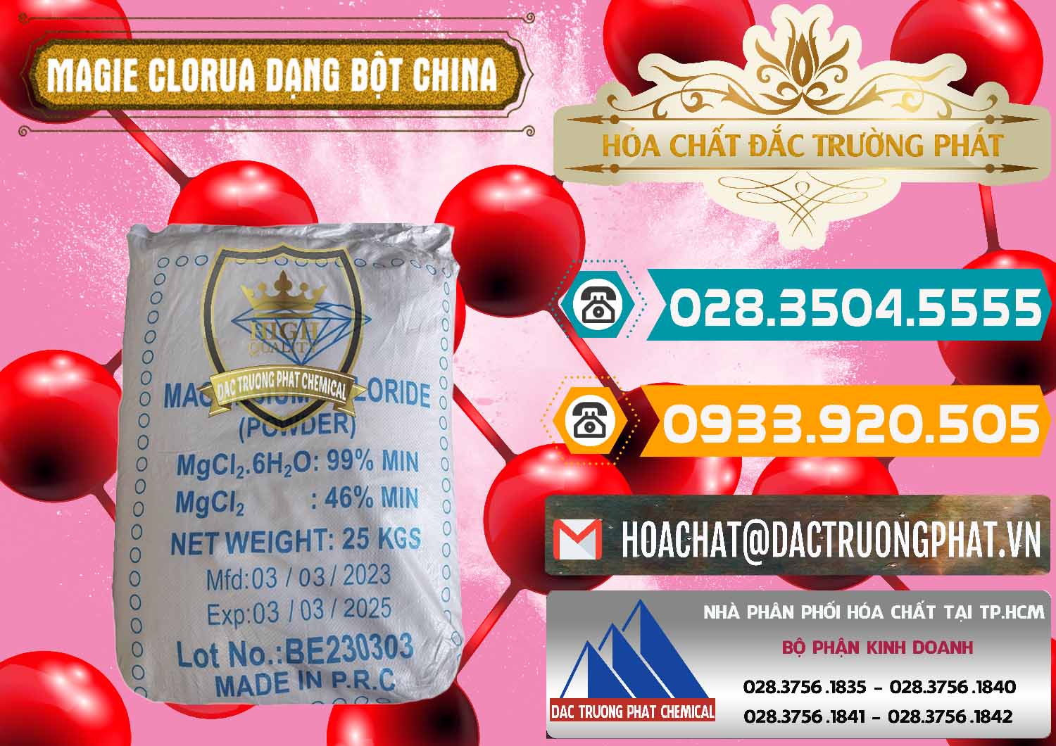 Chuyên bán ( cung cấp ) Magie Clorua – MGCL2 96% Dạng Bột Logo Kim Cương Trung Quốc China - 0387 - Cty cung ứng - phân phối hóa chất tại TP.HCM - congtyhoachat.vn