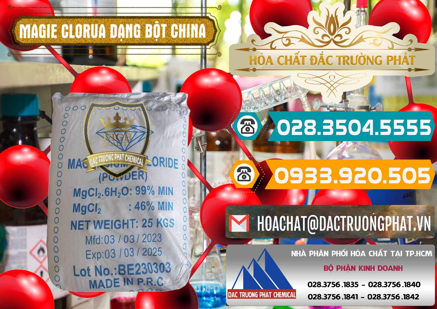 Công ty bán và phân phối Magie Clorua – MGCL2 96% Dạng Bột Logo Kim Cương Trung Quốc China - 0387 - Nơi chuyên kinh doanh - cung cấp hóa chất tại TP.HCM - congtyhoachat.vn