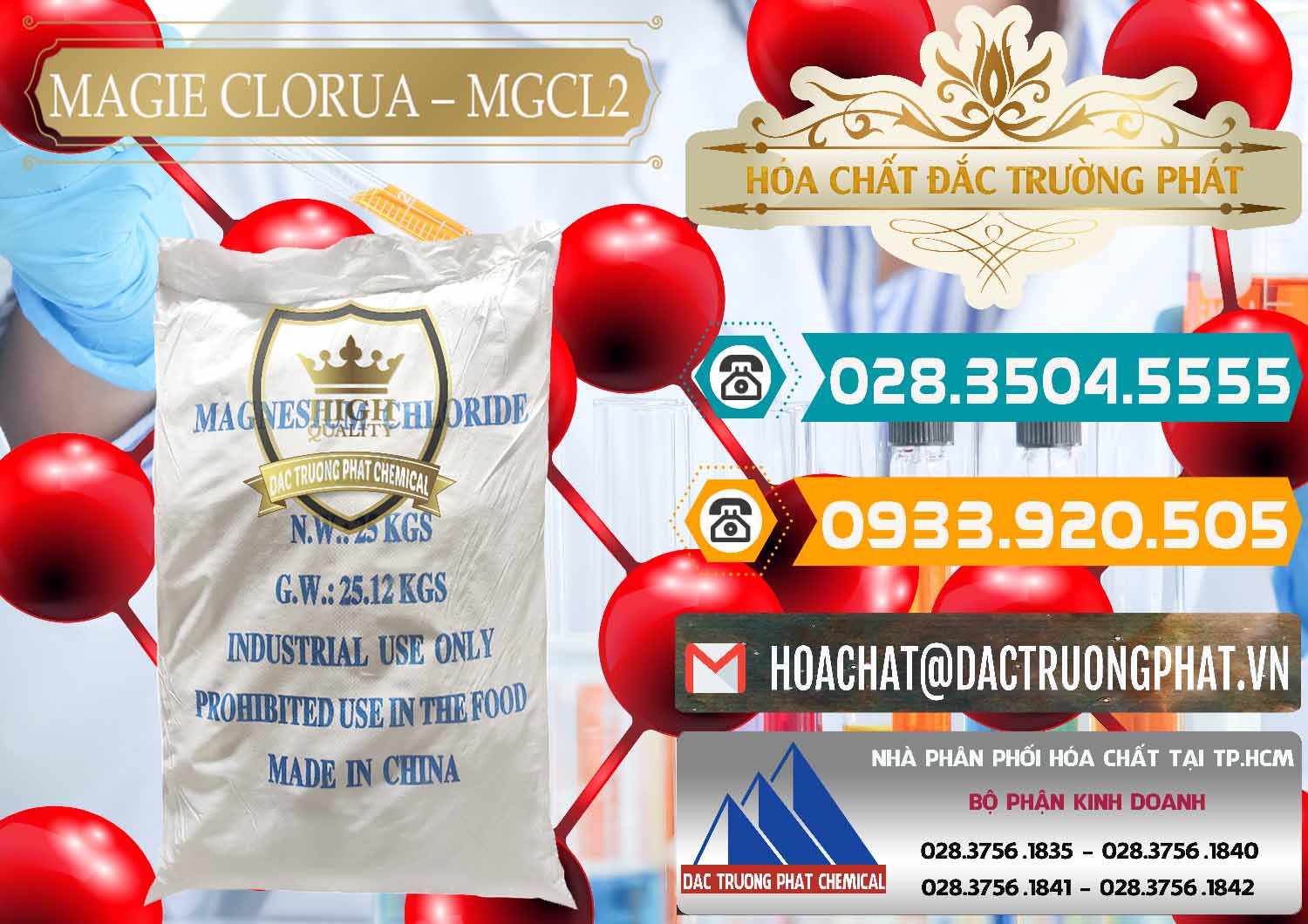 Cty chuyên cung cấp & bán Magie Clorua – MGCL2 96% Dạng Vảy Trung Quốc China - 0091 - Công ty chuyên cung cấp và kinh doanh hóa chất tại TP.HCM - congtyhoachat.vn
