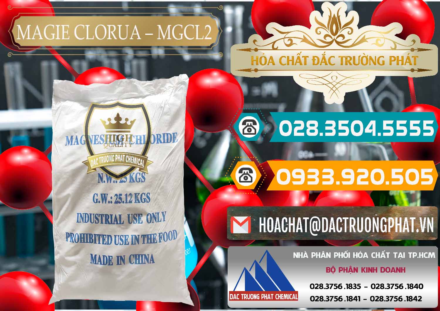 Công ty cung cấp - bán Magie Clorua – MGCL2 96% Dạng Vảy Trung Quốc China - 0091 - Đơn vị chuyên cung cấp ( nhập khẩu ) hóa chất tại TP.HCM - congtyhoachat.vn