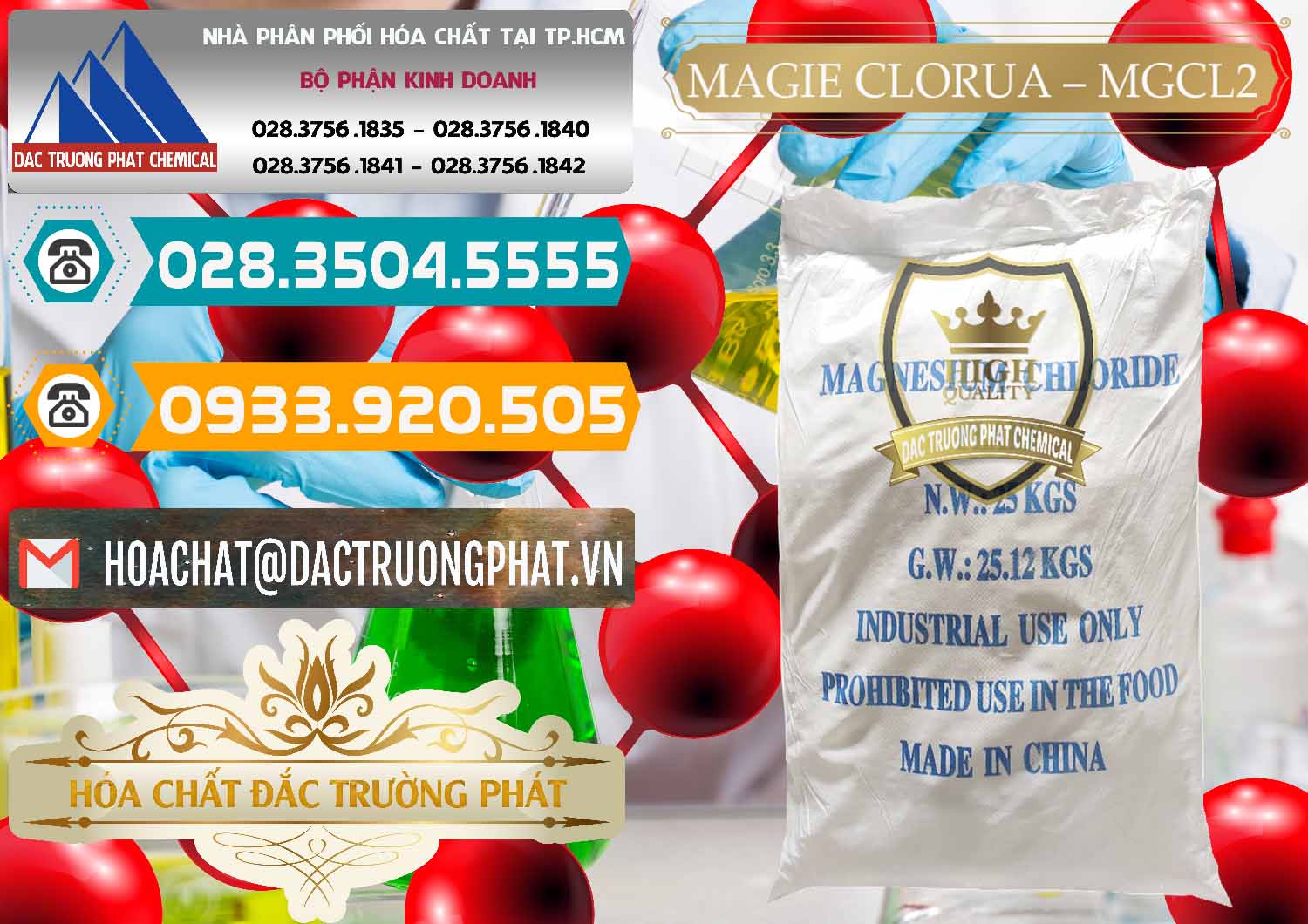 Đơn vị bán ( cung cấp ) Magie Clorua – MGCL2 96% Dạng Vảy Trung Quốc China - 0091 - Phân phối ( cung cấp ) hóa chất tại TP.HCM - congtyhoachat.vn
