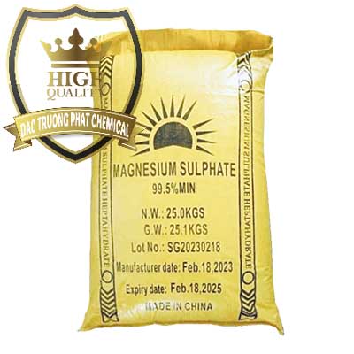 MGSO4.7H2O – Magnesium Sulphate Heptahydrate Logo Mặt Trời Trung Quốc China