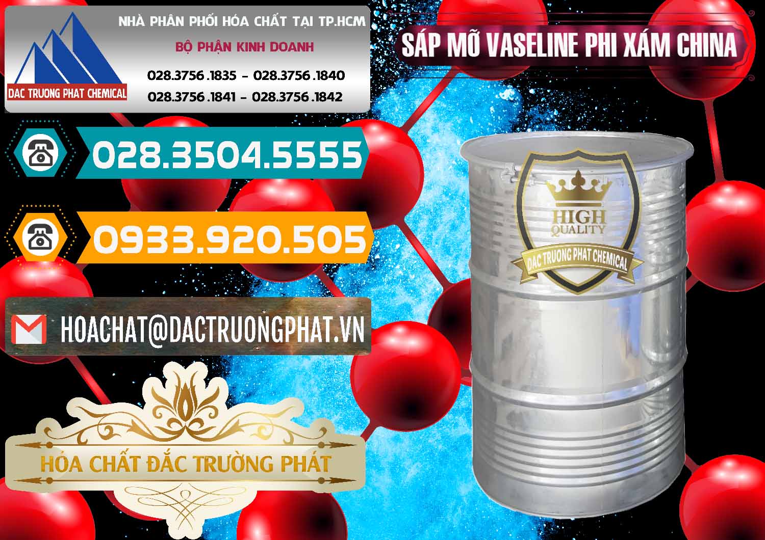 Nơi chuyên bán & cung ứng Sáp Mỡ Vaseline Phi Xám Trung Quốc China - 0291 - Công ty kinh doanh ( cung cấp ) hóa chất tại TP.HCM - congtyhoachat.vn