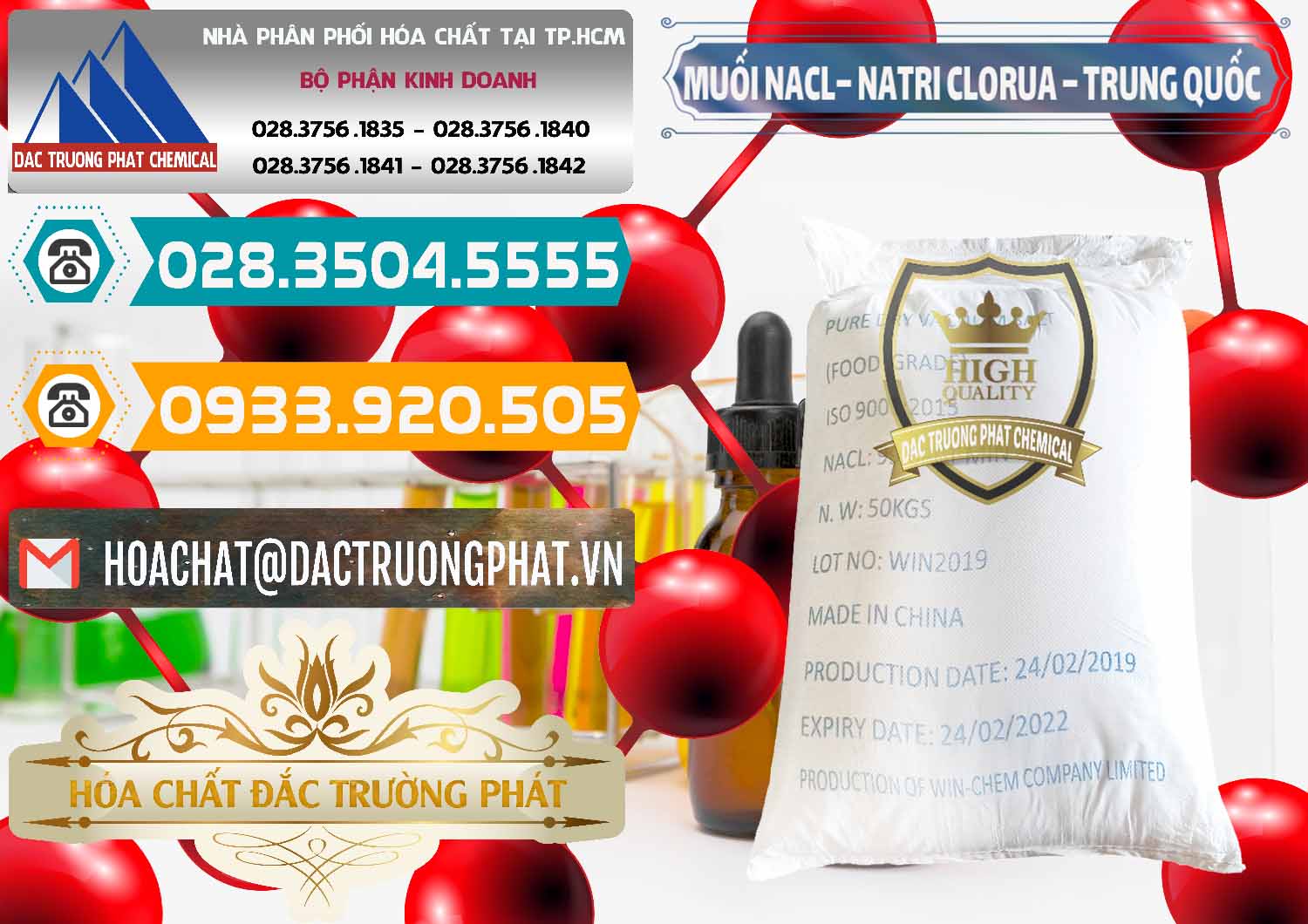 Đơn vị phân phối - bán Muối NaCL – Sodium Chloride Trung Quốc China - 0097 - Nơi phân phối ( bán ) hóa chất tại TP.HCM - congtyhoachat.vn