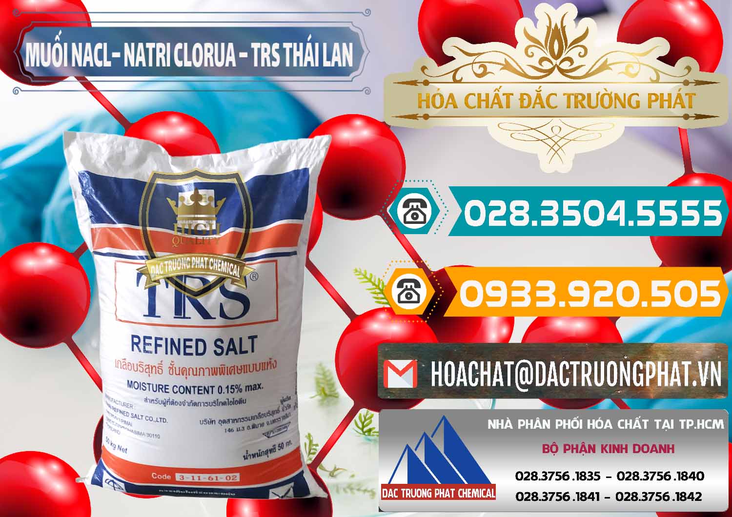 Công ty bán _ cung ứng Muối NaCL – Sodium Chloride TRS Thái Lan - 0096 - Nơi phân phối & cung ứng hóa chất tại TP.HCM - congtyhoachat.vn