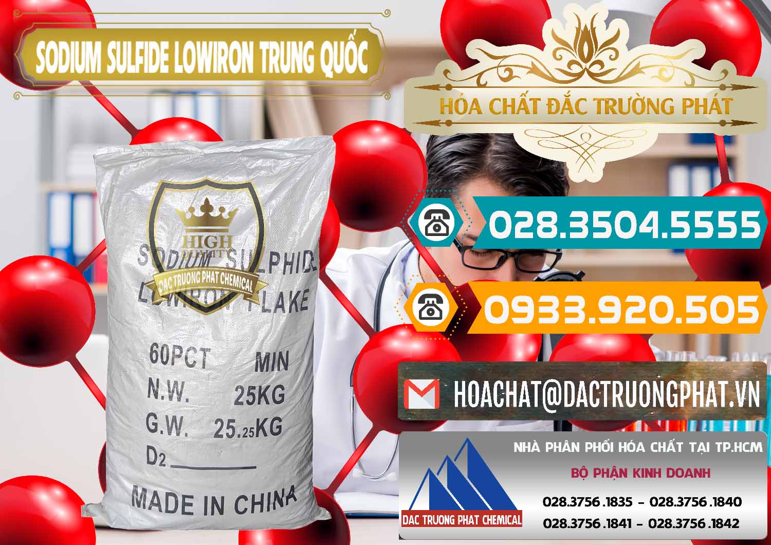 Đơn vị chuyên nhập khẩu & bán Sodium Sulfide NA2S – Đá Thối Lowiron Trung Quốc China - 0227 - Nơi chuyên phân phối _ nhập khẩu hóa chất tại TP.HCM - congtyhoachat.vn