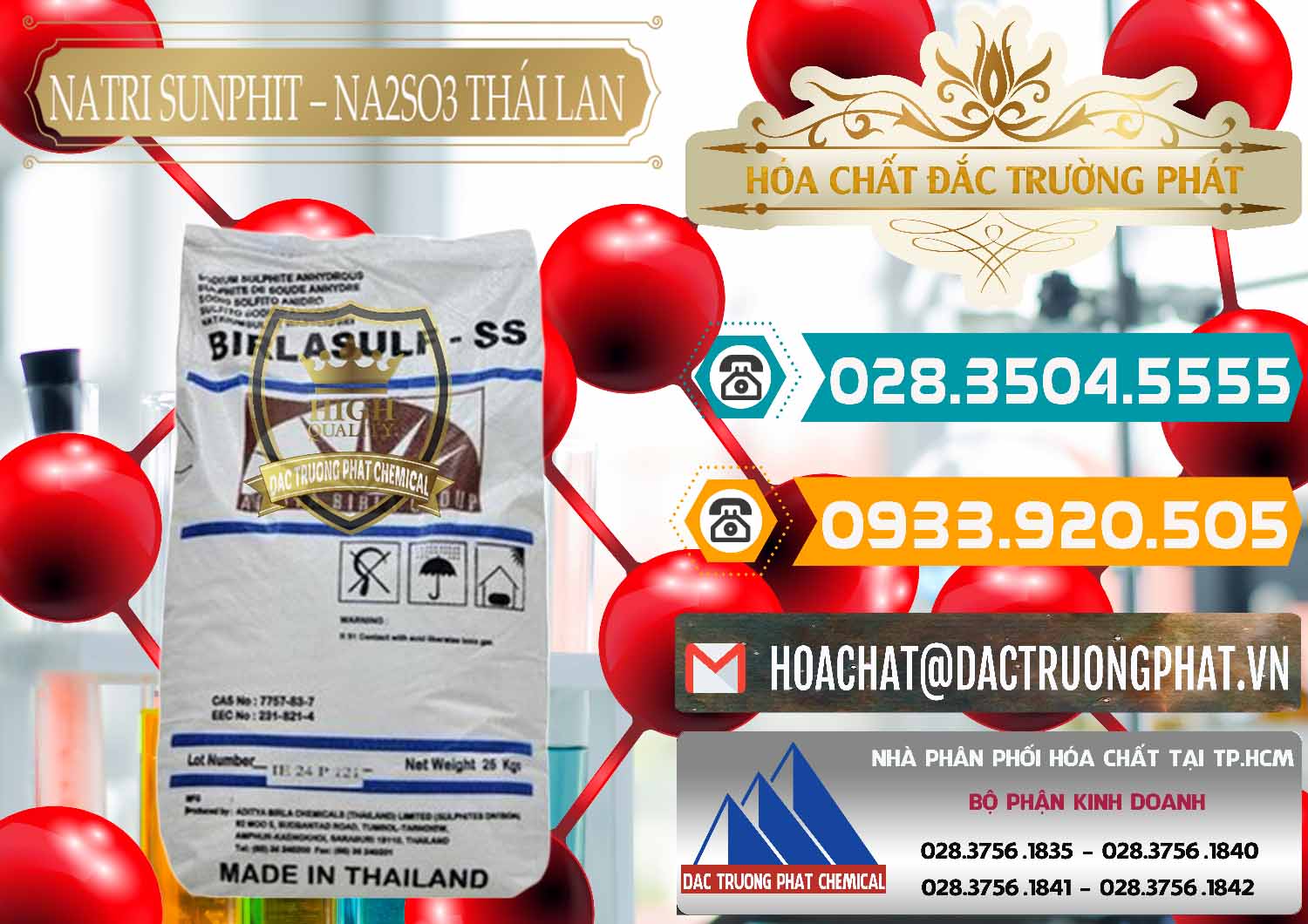 Nhà cung cấp _ bán Natri Sunphit - NA2SO3 Thái Lan - 0105 - Nơi chuyên phân phối & bán hóa chất tại TP.HCM - congtyhoachat.vn