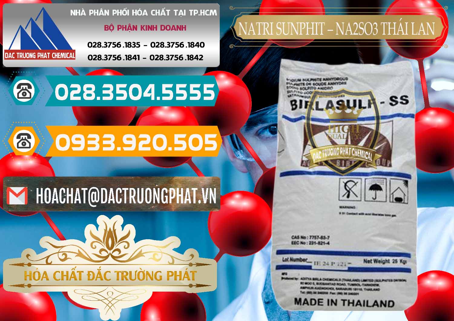 Chuyên nhập khẩu & bán Natri Sunphit - NA2SO3 Thái Lan - 0105 - Công ty phân phối _ cung cấp hóa chất tại TP.HCM - congtyhoachat.vn
