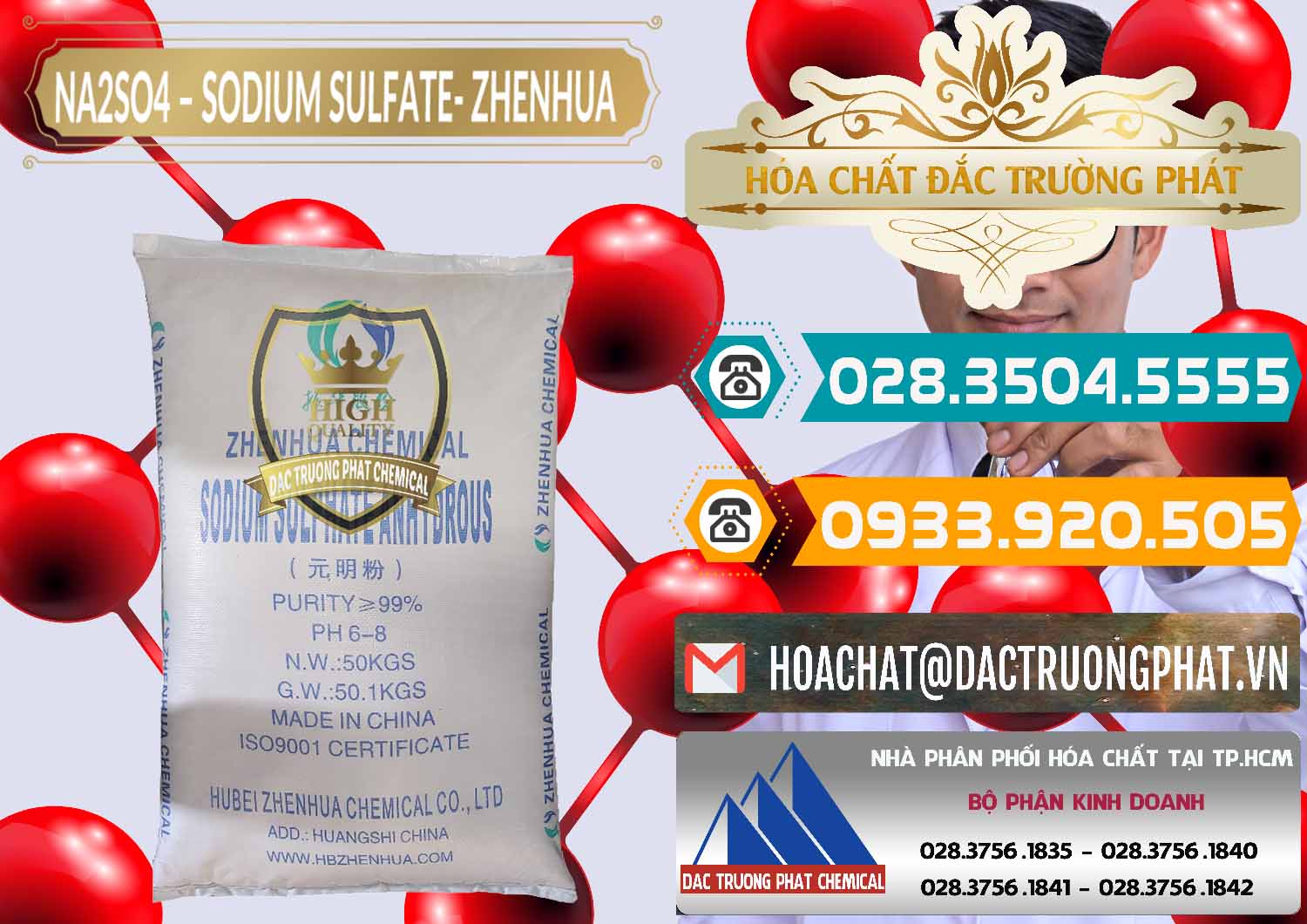 Chuyên bán _ cung ứng Sodium Sulphate - Muối Sunfat Na2SO4 Zhenhua Trung Quốc China - 0101 - Chuyên kinh doanh và cung cấp hóa chất tại TP.HCM - congtyhoachat.vn