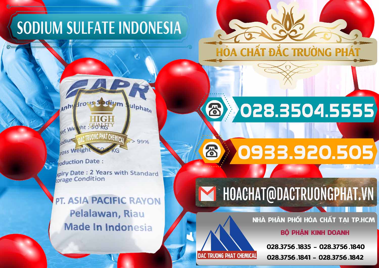 Đơn vị cung ứng - bán Sodium Sulphate - Muối Sunfat Na2SO4 APR Indonesia - 0460 - Đơn vị cung cấp & bán hóa chất tại TP.HCM - congtyhoachat.vn