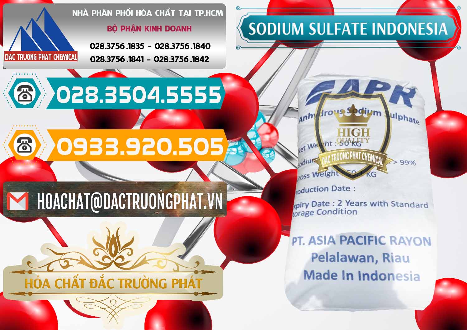 Đơn vị bán - cung cấp Sodium Sulphate - Muối Sunfat Na2SO4 APR Indonesia - 0460 - Nhà nhập khẩu ( phân phối ) hóa chất tại TP.HCM - congtyhoachat.vn