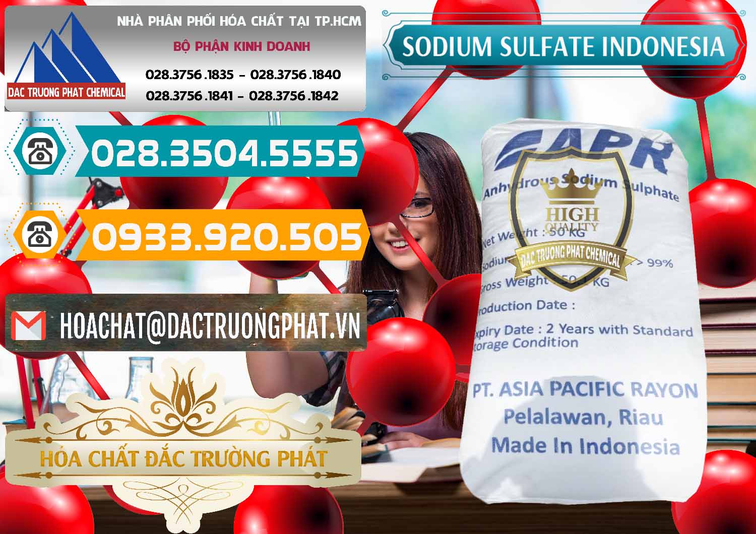 Chuyên cung ứng và bán Sodium Sulphate - Muối Sunfat Na2SO4 APR Indonesia - 0460 - Cty bán ( cung cấp ) hóa chất tại TP.HCM - congtyhoachat.vn