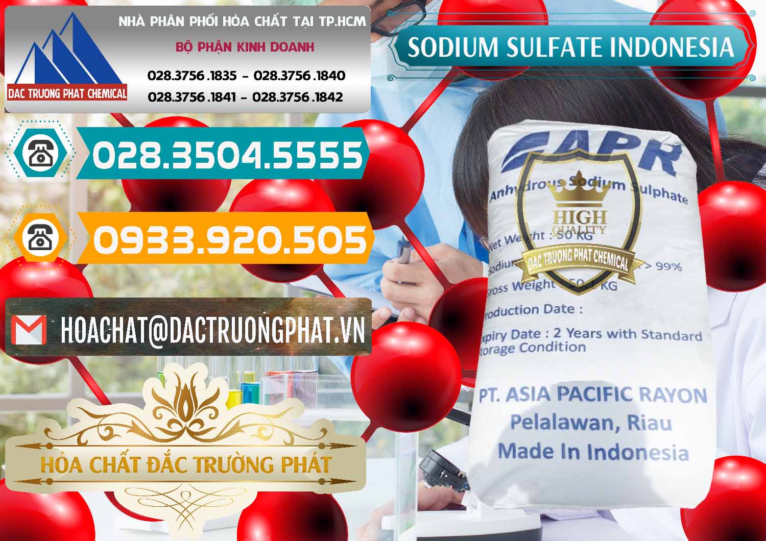 Nơi cung cấp và bán Sodium Sulphate - Muối Sunfat Na2SO4 APR Indonesia - 0460 - Nơi nhập khẩu và cung cấp hóa chất tại TP.HCM - congtyhoachat.vn