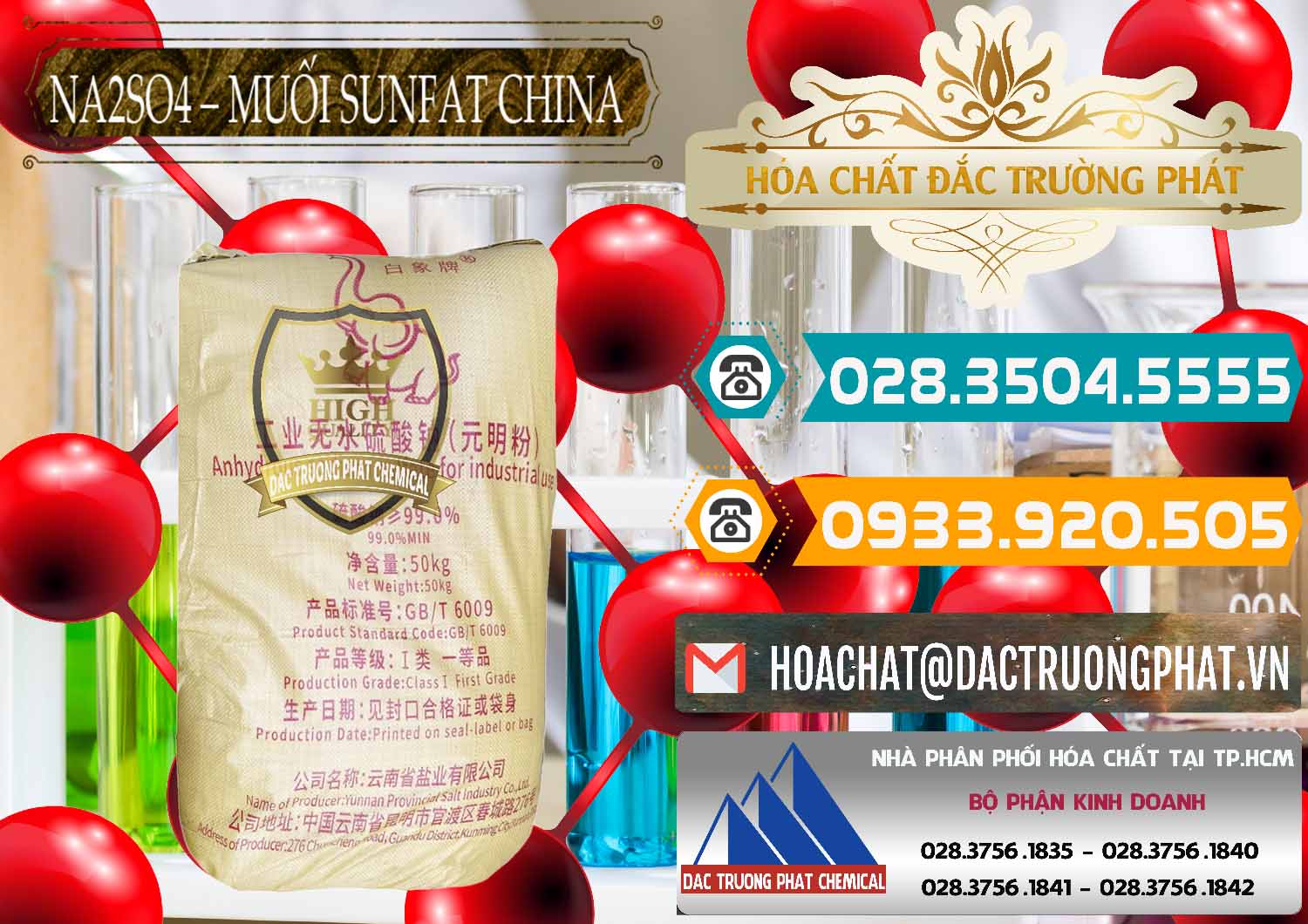 Chuyên cung ứng & bán Sodium Sulphate - Muối Sunfat Na2SO4 Logo Con Voi Trung Quốc China - 0409 - Cty cung ứng và phân phối hóa chất tại TP.HCM - congtyhoachat.vn