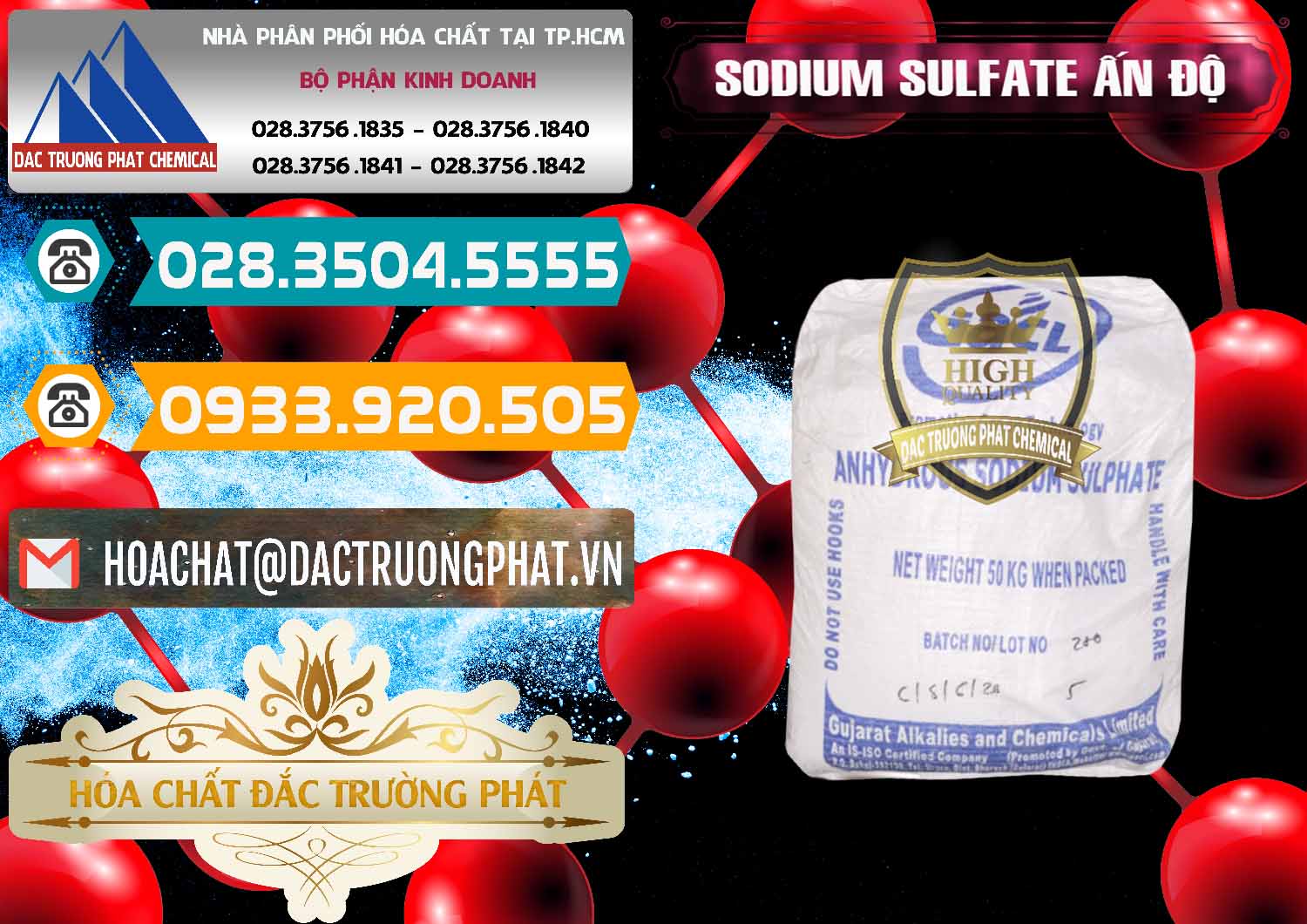 Đơn vị chuyên phân phối ( bán ) Sodium Sulphate - Muối Sunfat Na2SO4 GACL Ấn Độ India - 0461 - Công ty kinh doanh - cung cấp hóa chất tại TP.HCM - congtyhoachat.vn