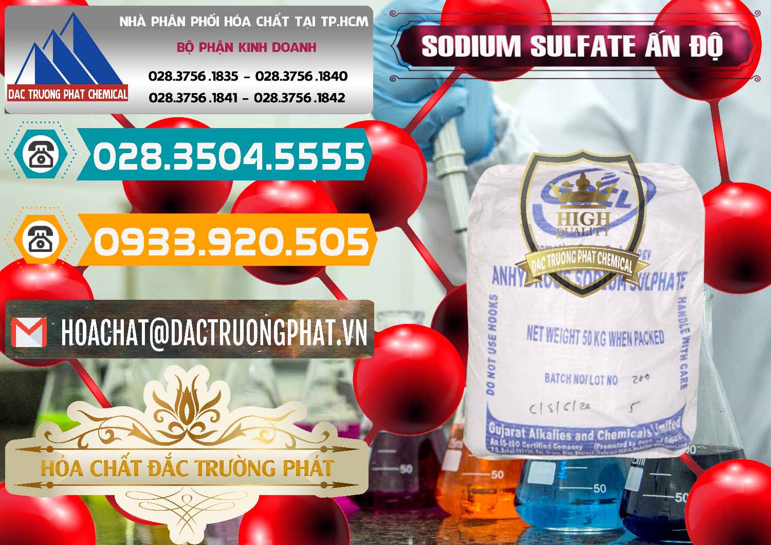 Đơn vị phân phối _ bán Sodium Sulphate - Muối Sunfat Na2SO4 GACL Ấn Độ India - 0461 - Cty chuyên cung cấp & nhập khẩu hóa chất tại TP.HCM - congtyhoachat.vn