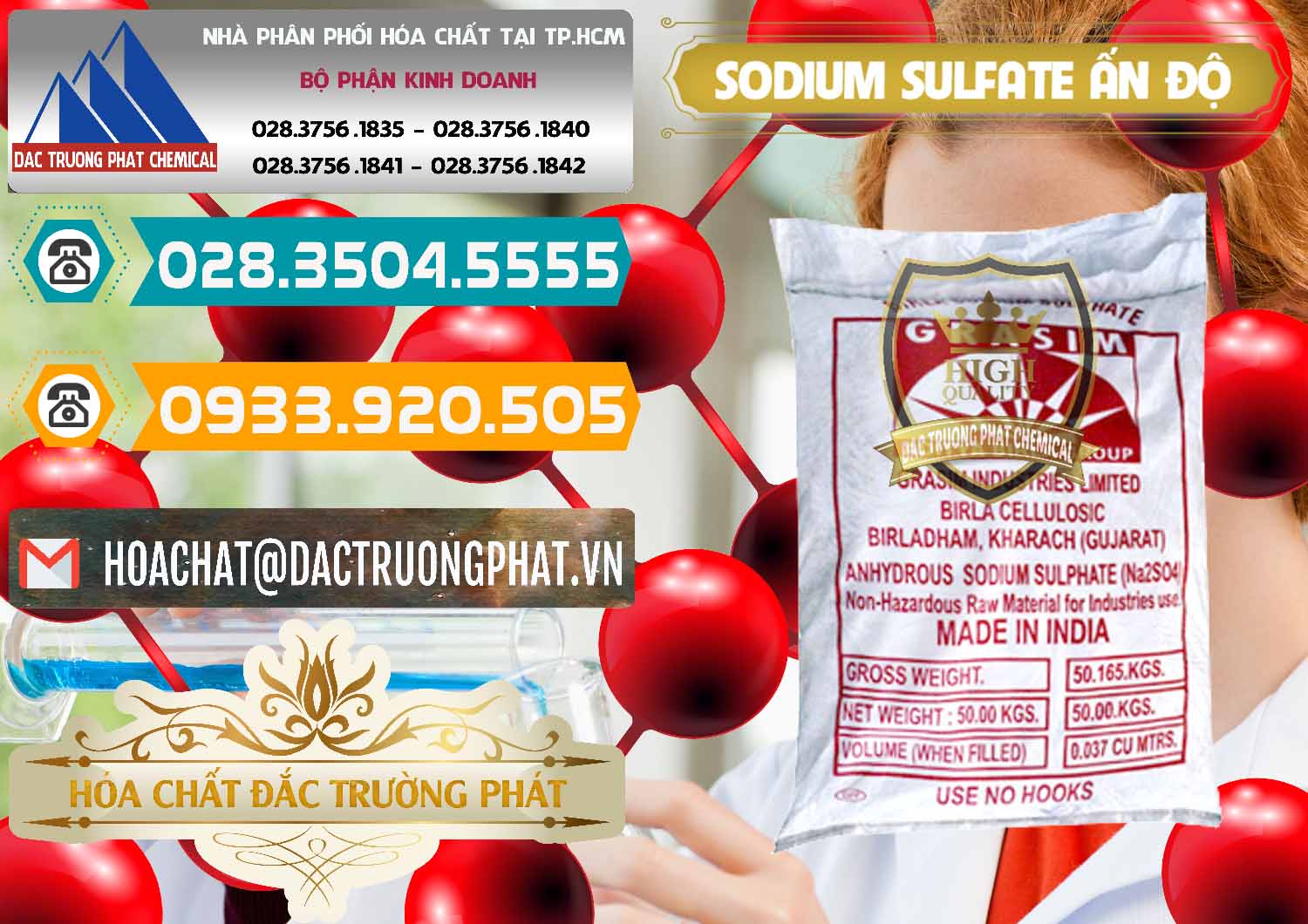 Công ty cung cấp ( bán ) Sodium Sulphate - Muối Sunfat Na2SO4 Aditya Birla Grasim Ấn Độ India - 0462 - Nhà phân phối _ cung cấp hóa chất tại TP.HCM - congtyhoachat.vn
