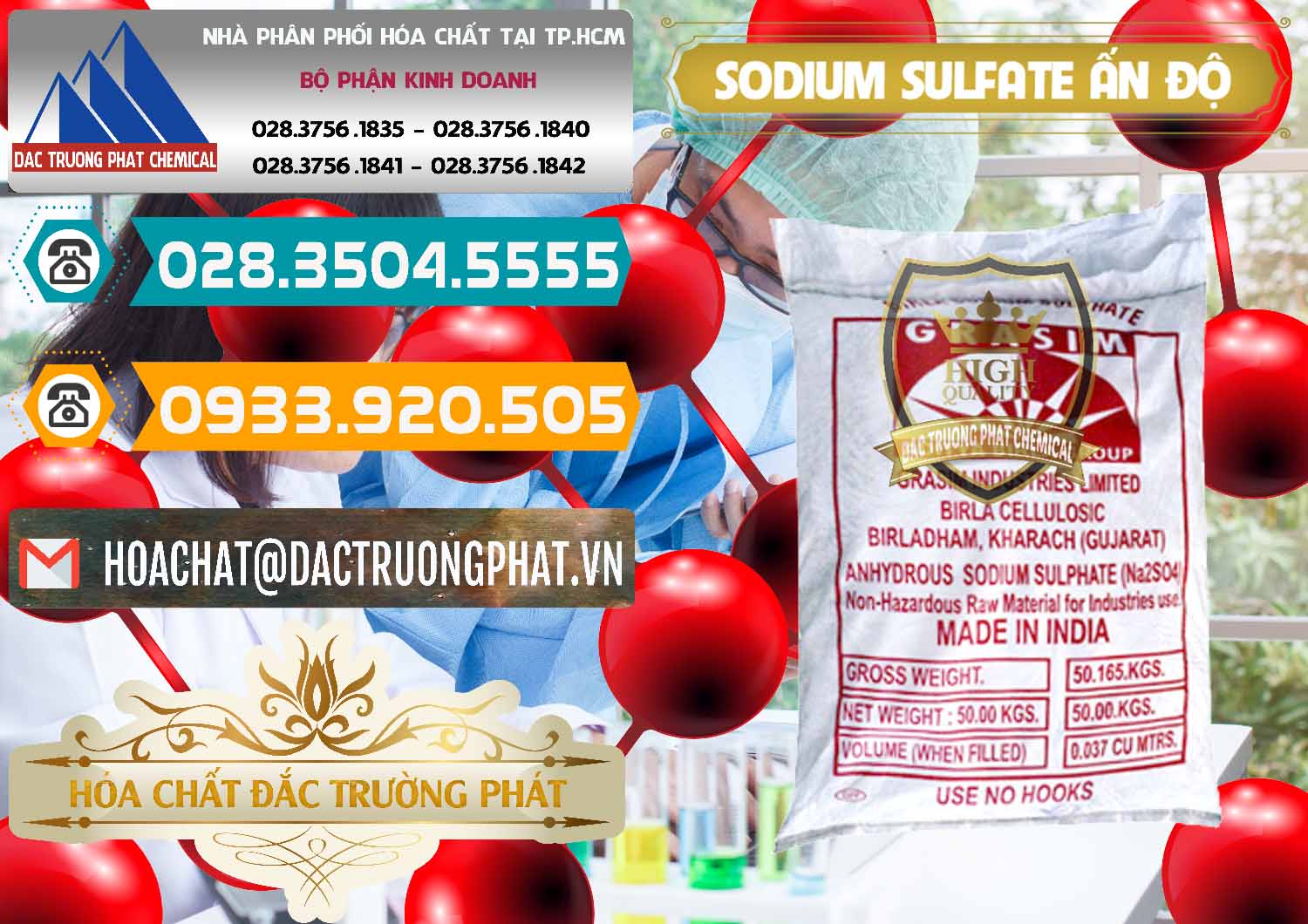 Công ty bán và phân phối Sodium Sulphate - Muối Sunfat Na2SO4 Aditya Birla Grasim Ấn Độ India - 0462 - Nơi bán & phân phối hóa chất tại TP.HCM - congtyhoachat.vn
