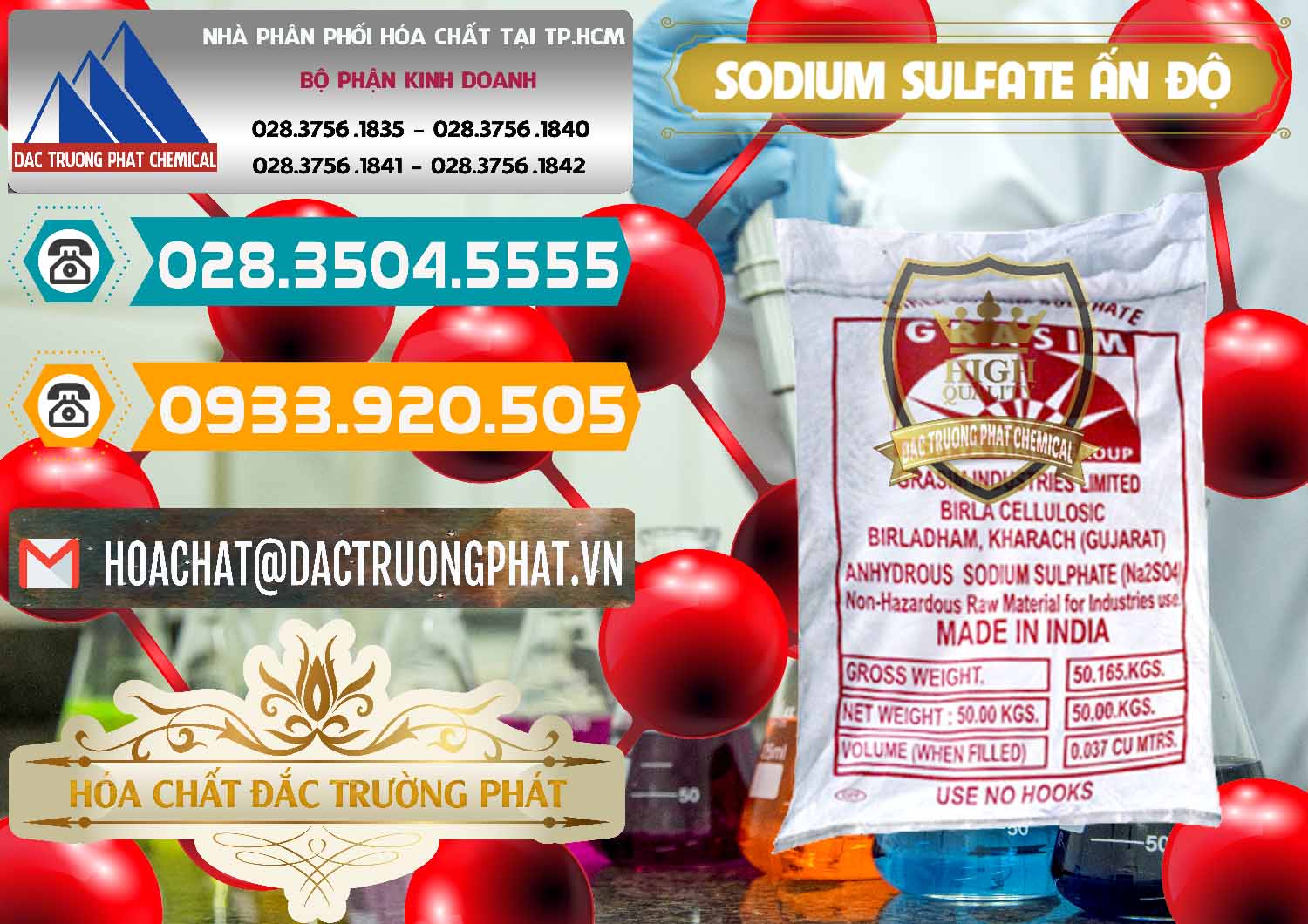 Nhà nhập khẩu và bán Sodium Sulphate - Muối Sunfat Na2SO4 Aditya Birla Grasim Ấn Độ India - 0462 - Chuyên nhập khẩu và cung cấp hóa chất tại TP.HCM - congtyhoachat.vn