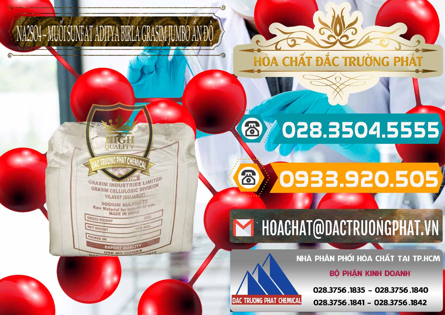 Nơi chuyên phân phối và bán Sodium Sulphate - Muối Sunfat Na2SO4 Jumbo Bành Aditya Birla Grasim Ấn Độ India - 0357 - Đơn vị nhập khẩu ( cung cấp ) hóa chất tại TP.HCM - congtyhoachat.vn