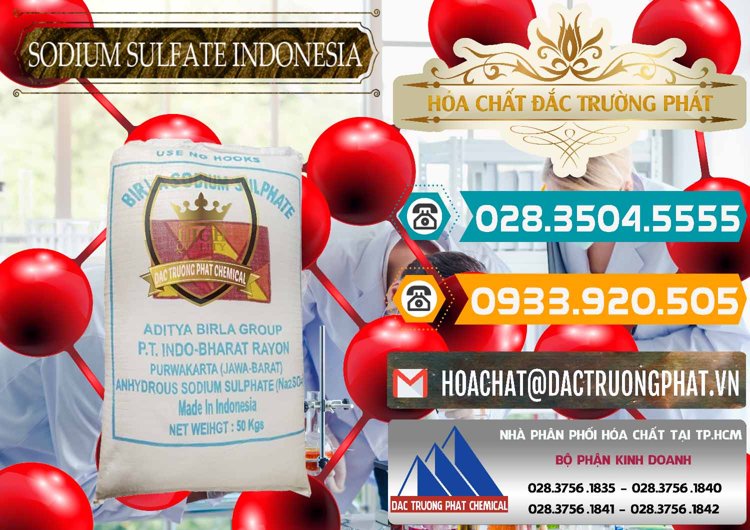 Công ty chuyên nhập khẩu _ bán Sodium Sulphate - Muối Sunfat Na2SO4 99% Indonesia - 0459 - Nơi chuyên cung cấp _ bán hóa chất tại TP.HCM - congtyhoachat.vn