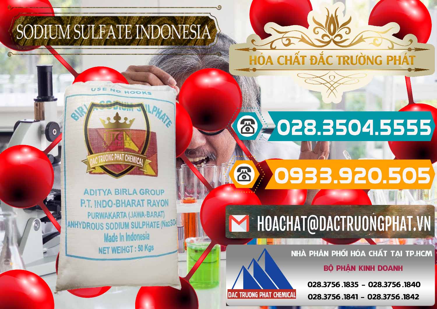 Nơi nhập khẩu - bán Sodium Sulphate - Muối Sunfat Na2SO4 99% Indonesia - 0459 - Công ty chuyên nhập khẩu _ cung cấp hóa chất tại TP.HCM - congtyhoachat.vn