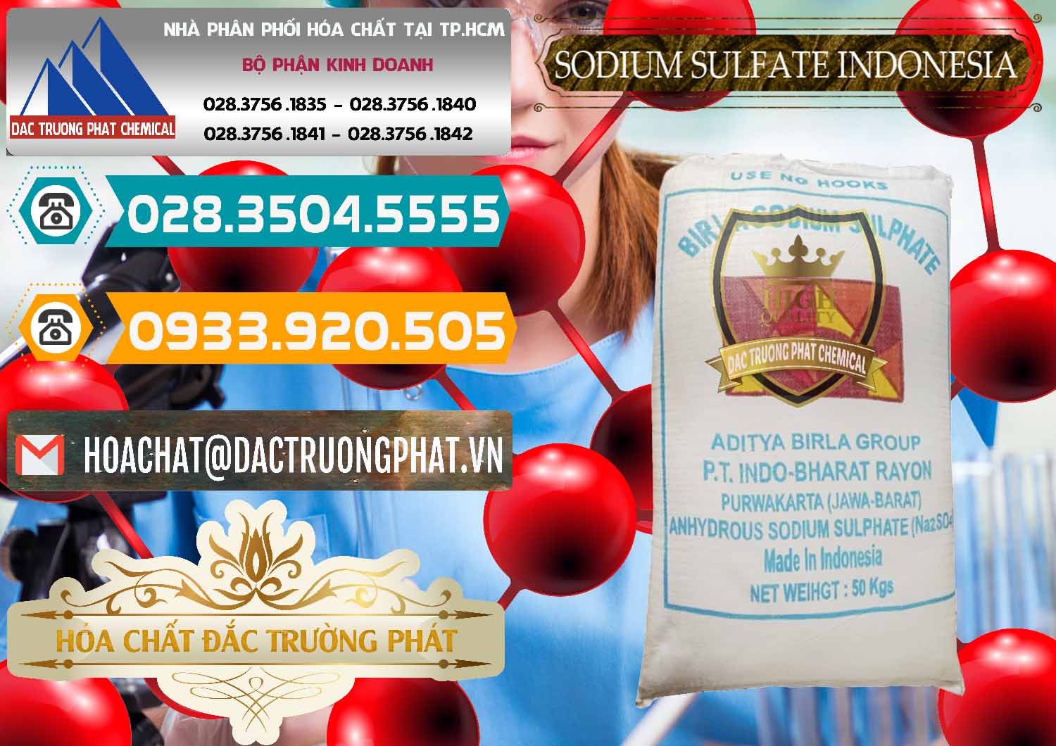 Cty chuyên nhập khẩu _ bán Sodium Sulphate - Muối Sunfat Na2SO4 99% Indonesia - 0459 - Chuyên cung cấp và bán hóa chất tại TP.HCM - congtyhoachat.vn