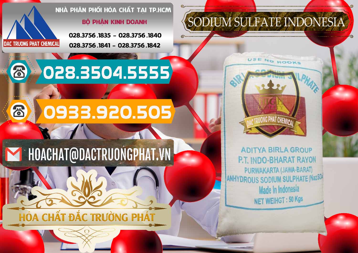 Cty kinh doanh _ bán Sodium Sulphate - Muối Sunfat Na2SO4 99% Indonesia - 0459 - Nơi nhập khẩu & phân phối hóa chất tại TP.HCM - congtyhoachat.vn