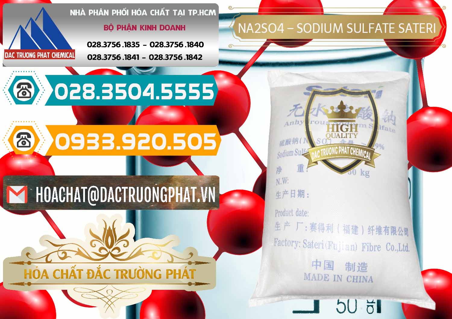 Cung ứng và bán Sodium Sulphate - Muối Sunfat Na2SO4 Sateri Trung Quốc China - 0100 - Nhà cung cấp _ bán hóa chất tại TP.HCM - congtyhoachat.vn