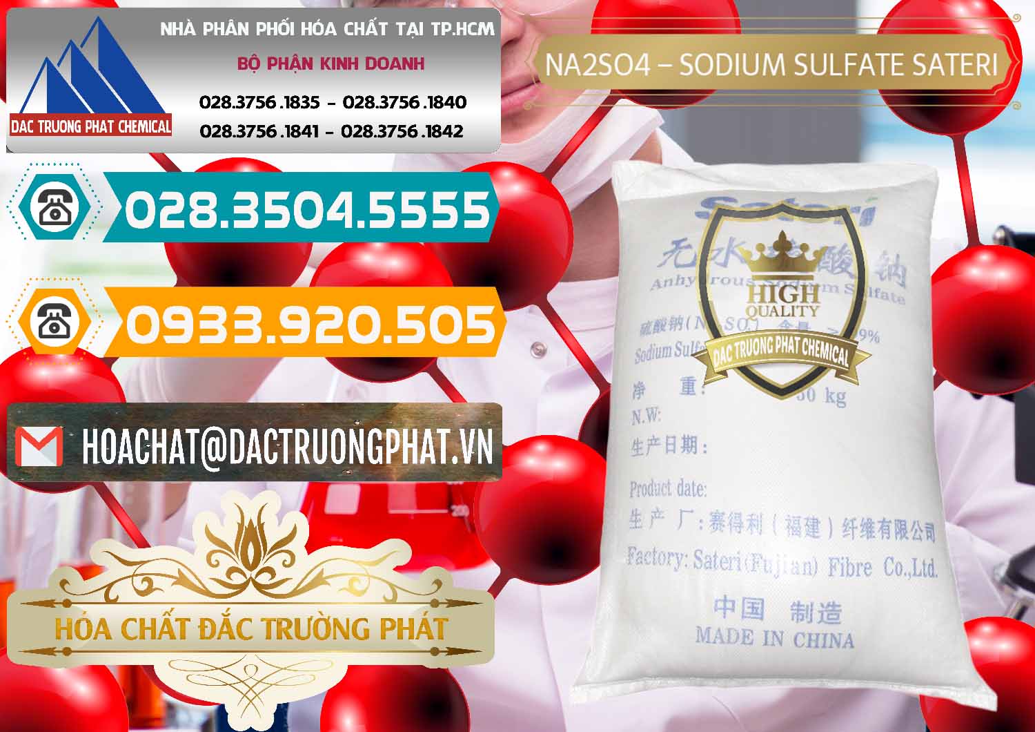 Công ty nhập khẩu và bán Sodium Sulphate - Muối Sunfat Na2SO4 Sateri Trung Quốc China - 0100 - Cty cung cấp và phân phối hóa chất tại TP.HCM - congtyhoachat.vn