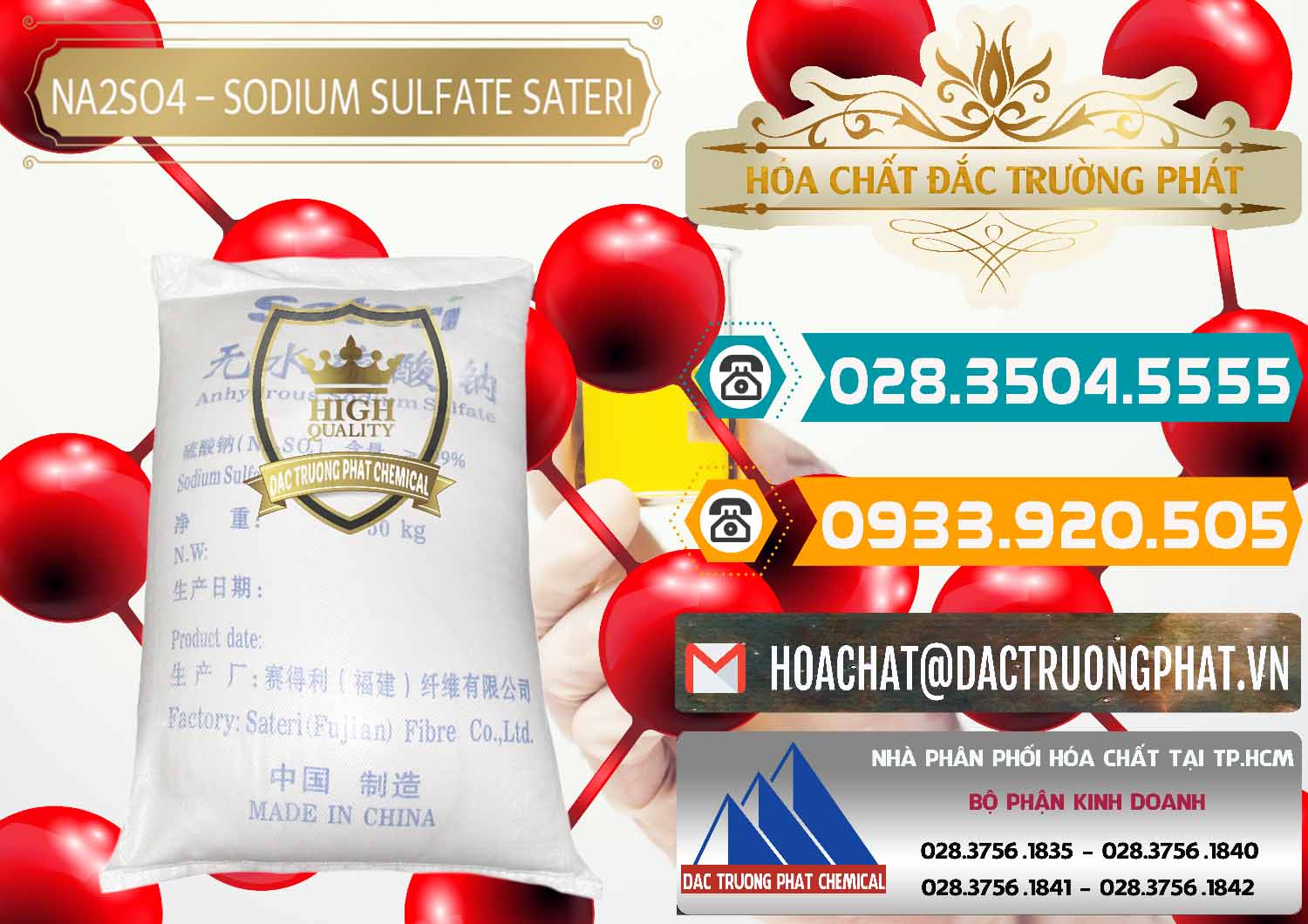Địa chỉ bán œ phân phối hóa chất Muối Sulfate © Muối Sulfat Sodium Dạng Bột Sateri Trung Quốc China Đơn vị chuyên cung ứng và bán Sodium Sulphate - Muối Sunfat Na2SO4 Sateri Trung Quốc China - 0100 - Đơn vị cung cấp ( bán ) hóa chất tại TP.HCM - congtyhoachat.vn