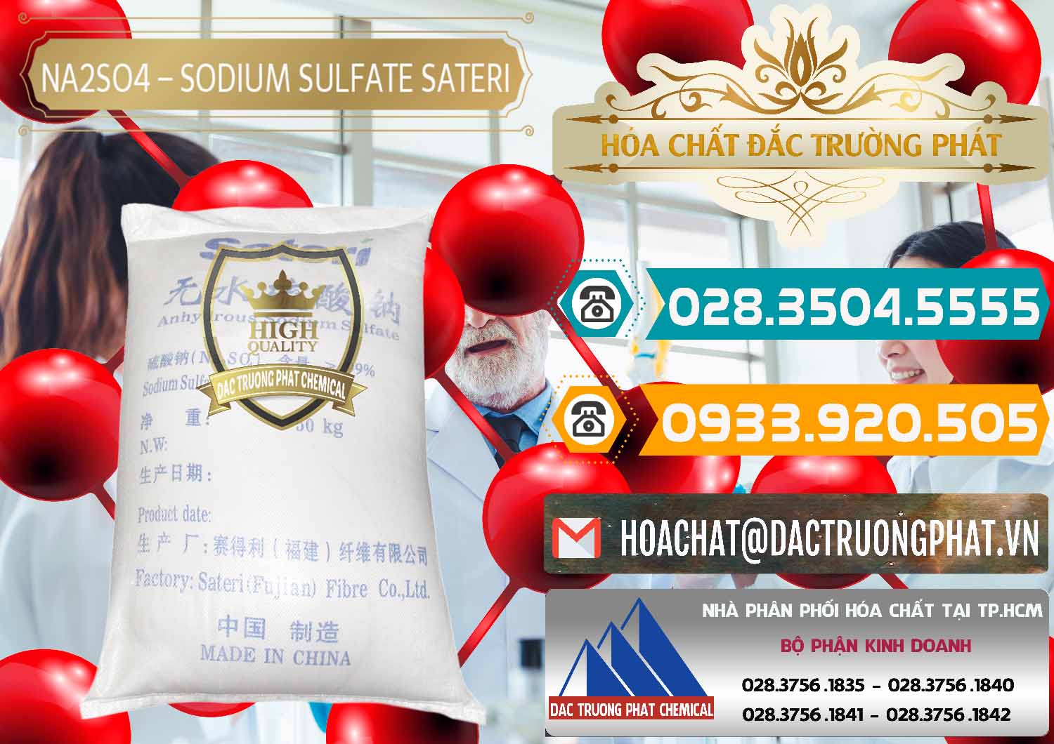 Cty bán \ cung cấp Sulfate Natri & Muối Sulfate Sateri Trung Quốc China Công ty chuyên cung ứng và bán Sodium Sulphate - Muối Sunfat Na2SO4 Sateri Trung Quốc China - 0100 - Đơn vị chuyên cung cấp - kinh doanh hóa chất tại TP.HCM - congtyhoachat.vn