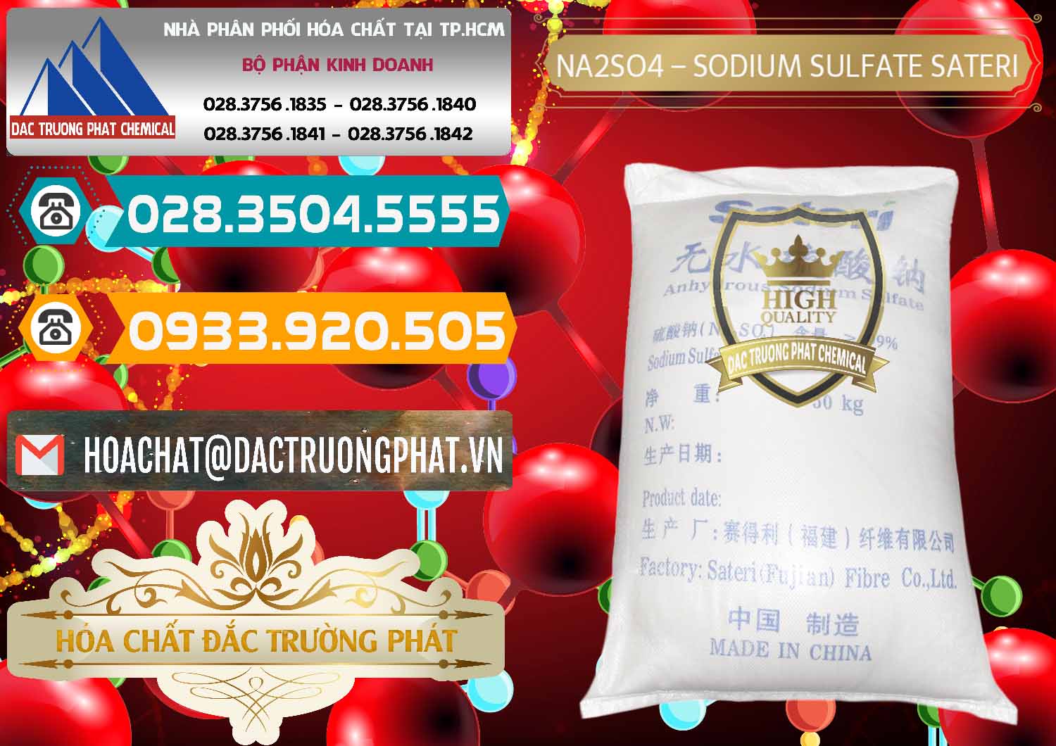Cty bán & thương mại hóa chất Powder Sulfat Natri © Muối Sulfate Sateri Trung Quốc China tại Cà Mau Cty cung ứng và bán Sodium Sulphate - Muối Sunfat Na2SO4 Sateri Trung Quốc China - 0100 - Cung cấp _ kinh doanh hóa chất tại TP.HCM - congtyhoachat.vn